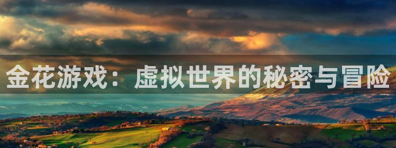 杏盛平台主管：金花游戏：虚拟世界的秘密与冒险